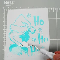 Holographic Glow-in-the-Dark Permanent Vinyl by Make Market