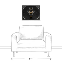 Eye Moon Boarder 8 16" x 20" Canvas Wall Art