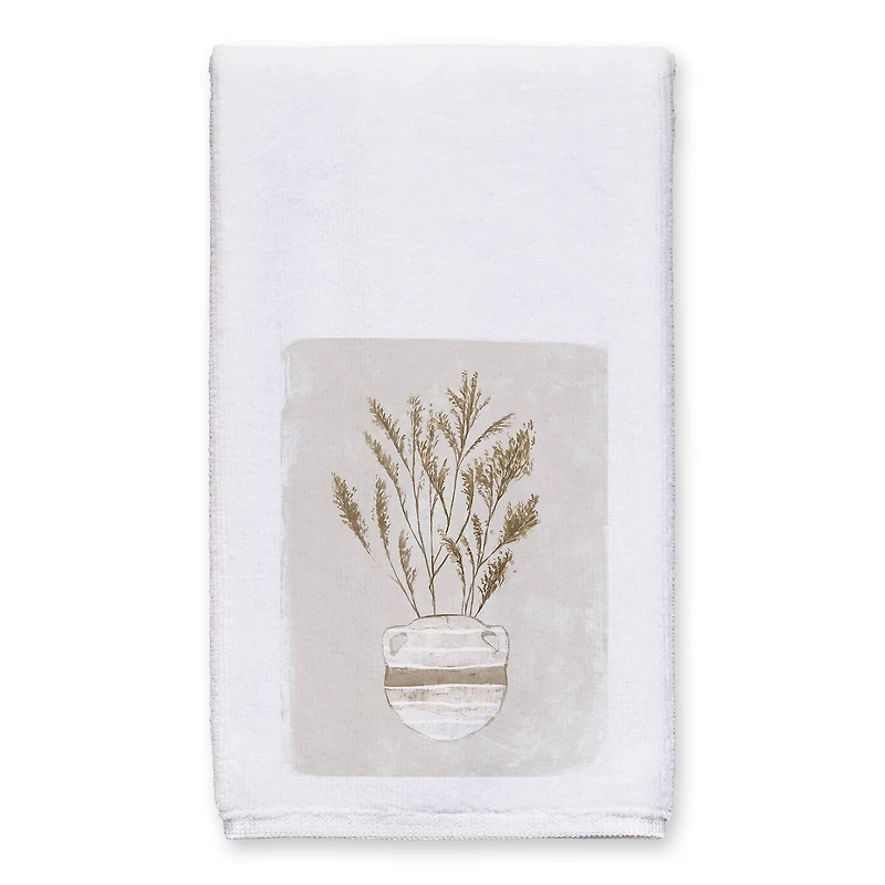 Pampas Plant Striped 16" x 25" Towel Set