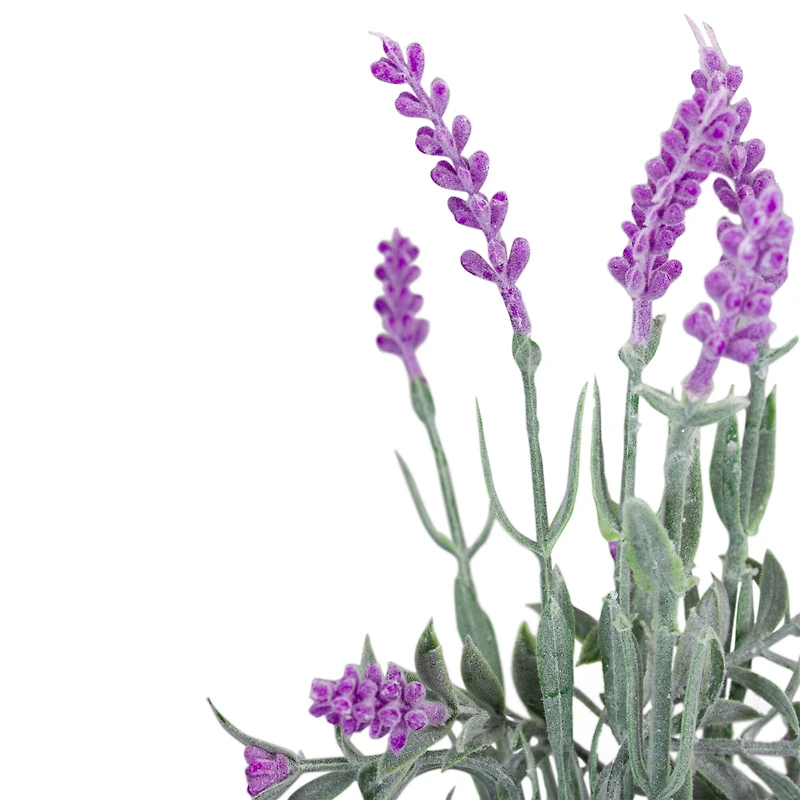 13'' Artificial Lavender Arrangement in Milk Bottle