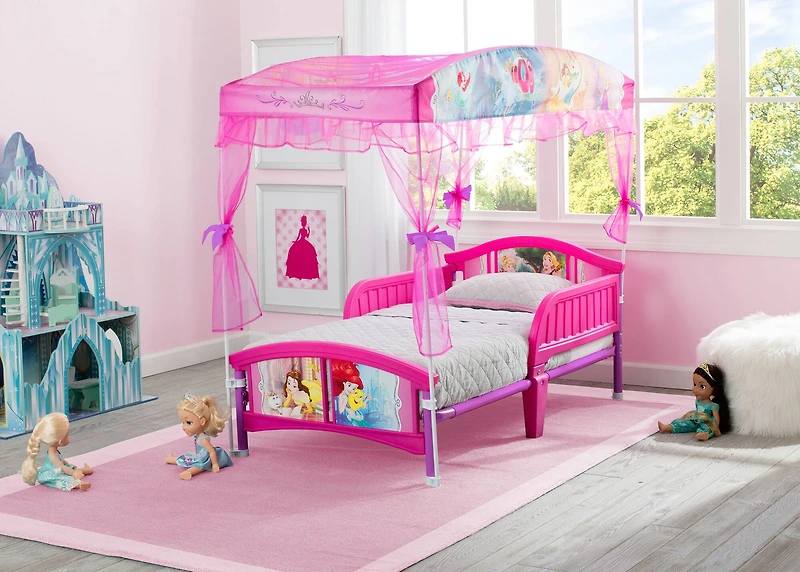 Disney® Princess Canopy Toddler Bed
