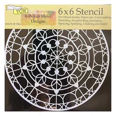 The Crafter's Workshop Skylight Stencil, 6" x 6"