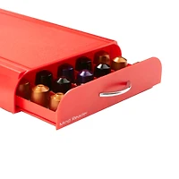 Mind Reader Red 50 Capacity Coffee Pod Holder Drawer