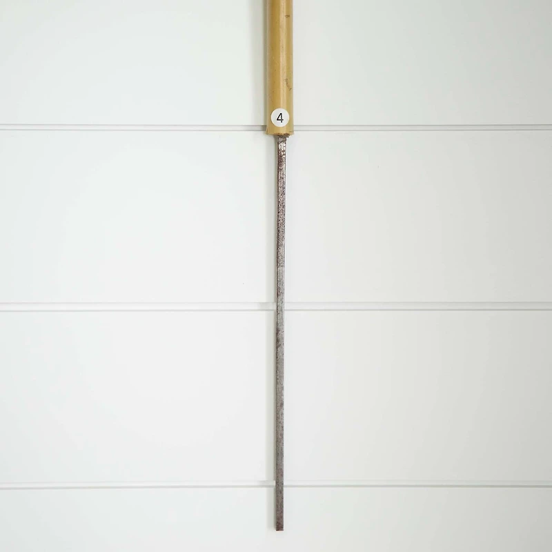 11ft. Green Artificial Bamboo Tree with Real Bamboo Trunks