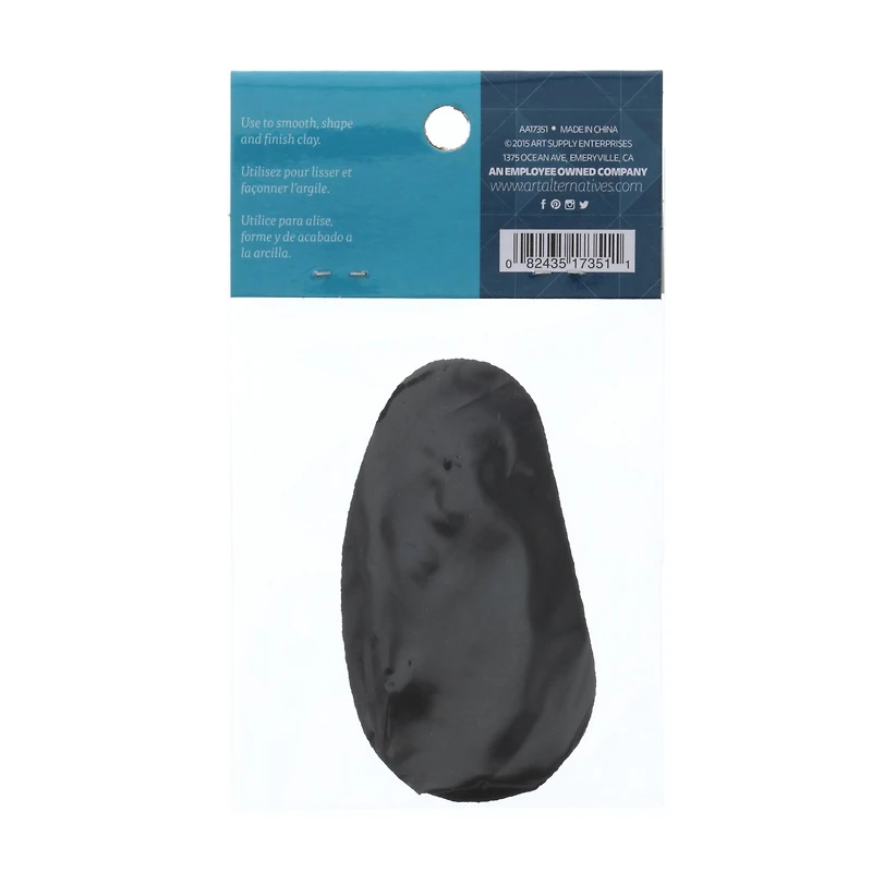 Art Alternatives Small Finishing Hard Rubber Rib