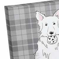 I Ate Santa's Cookies 12x12 Canvas Wall Art