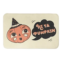 Retro Hi Ya Pumpkin Bath Mat