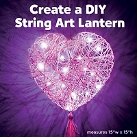Creativity for Kids® String Art Heart Light
