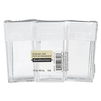 Plastic Storage Jars, 6ct. by Simply Tidy™