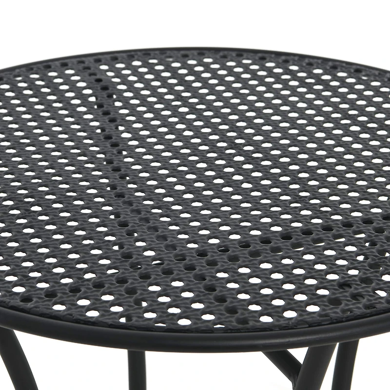 Hello Honey® Metal Cane Outdoor Bistro Patio Set