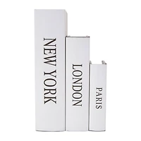 Paris, London, New York Book Box Set