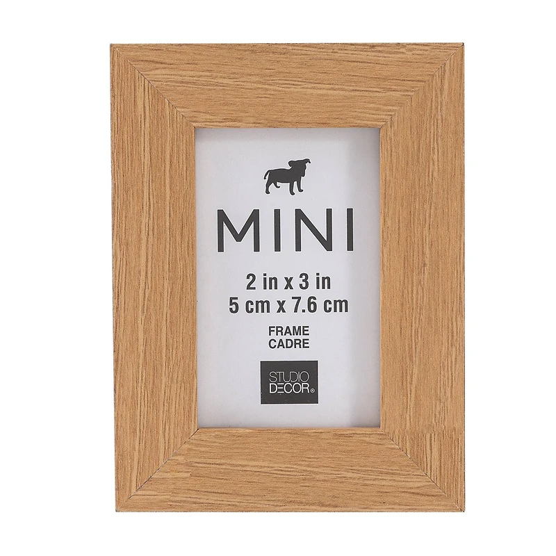 Mini Natural Woodgrain Frame by Studio Décor®