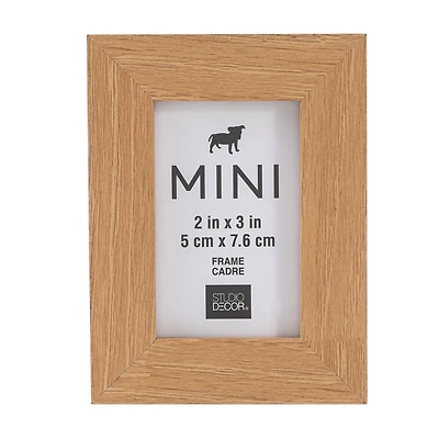 Mini Natural Woodgrain Frame by Studio Décor®