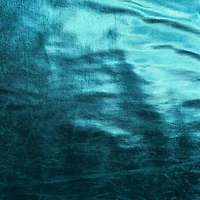 Feldman Turquoise Foiled Stretch Knit Fabric