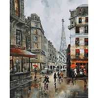 Crafting Spark Paris Days Painting by Numbers Kit