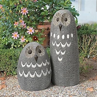 Design Toscano 24.5" Oskar Ogling Outdoor Owl Garden Statue
