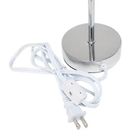 Simple Designs Chrome Mini Table Lamp