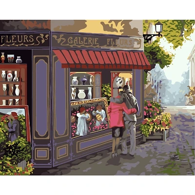 Crafting Spark City Romance Painting by Numbers Kit