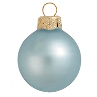 Whitehurst 8ct. 3.25" Matte Glass Ball Ornaments
