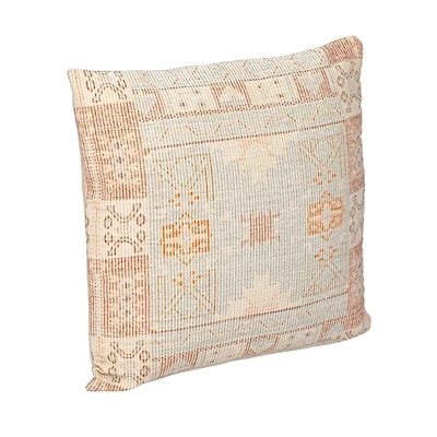 Hello Honey® 20" x 20" Cotton Chenille Distressed Print Pillow