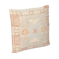 Hello Honey® 20" x 20" Cotton Chenille Distressed Print Pillow