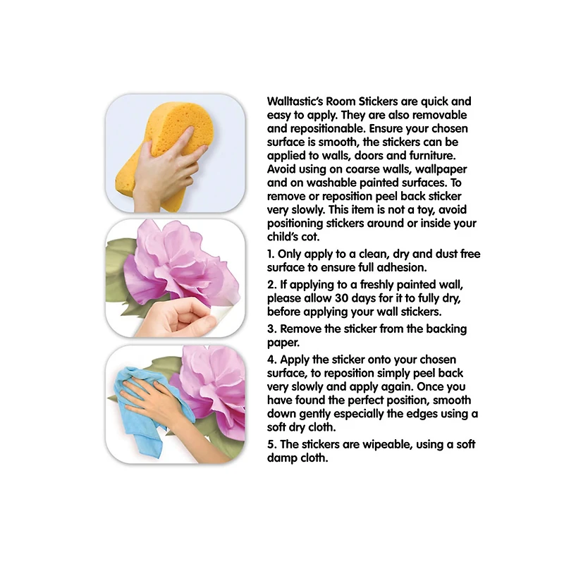 Walltastic Magical Unicorn Large Character Sticker