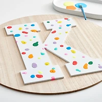 13" White MDF Uppercase Letter by Make Market