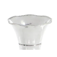 The Novogratz 15" Silver Aluminum Traditional Vase