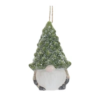 6ct. 3.25" Gnome with Tree Hat Ornaments