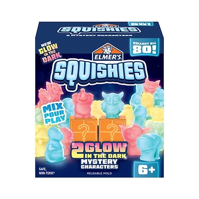 Elmer's® Glow in the Dark Squishies Mystery Mold Kit