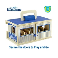 Reeves Breyer Horses Breyer Farms Wooden Stable Play Set