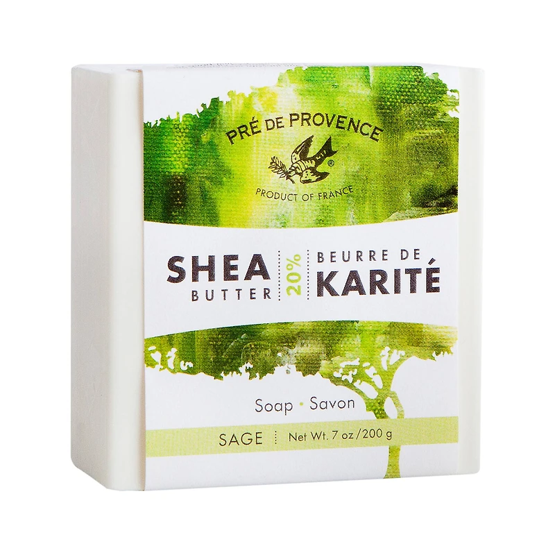 European Soaps Sage Cube Soap, 200g