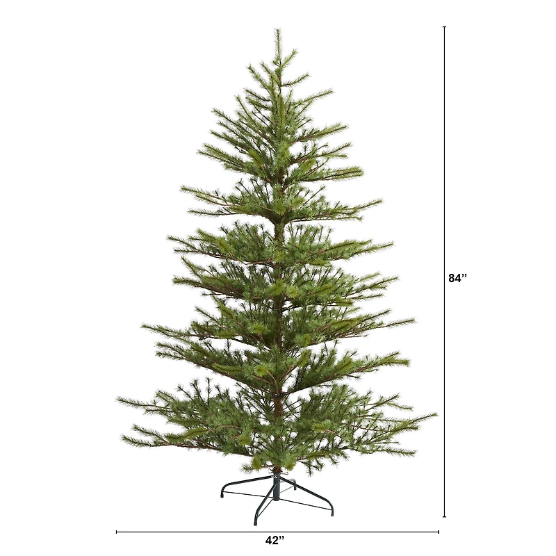 7ft. Unlit Vancouver Mountain Pine Artificial Christmas Tree