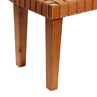 Brown Wood Rustic Bench