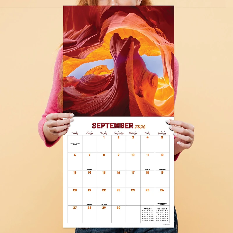 2026 Landscapes Wall Calendar