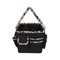Everything Mary Black Floral Deluxe Store & Tote