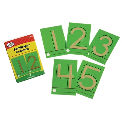 Didax®Tactile Sandpaper Numerals