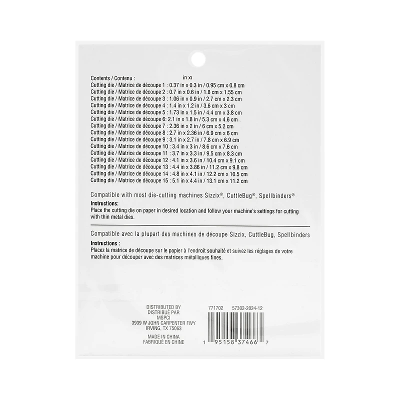 Heart Cutting Die Set by Recollections™