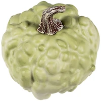 5.5"  Green Textured Pumpkin Tabletop Décor