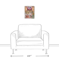 American Window Canvas Wall Art