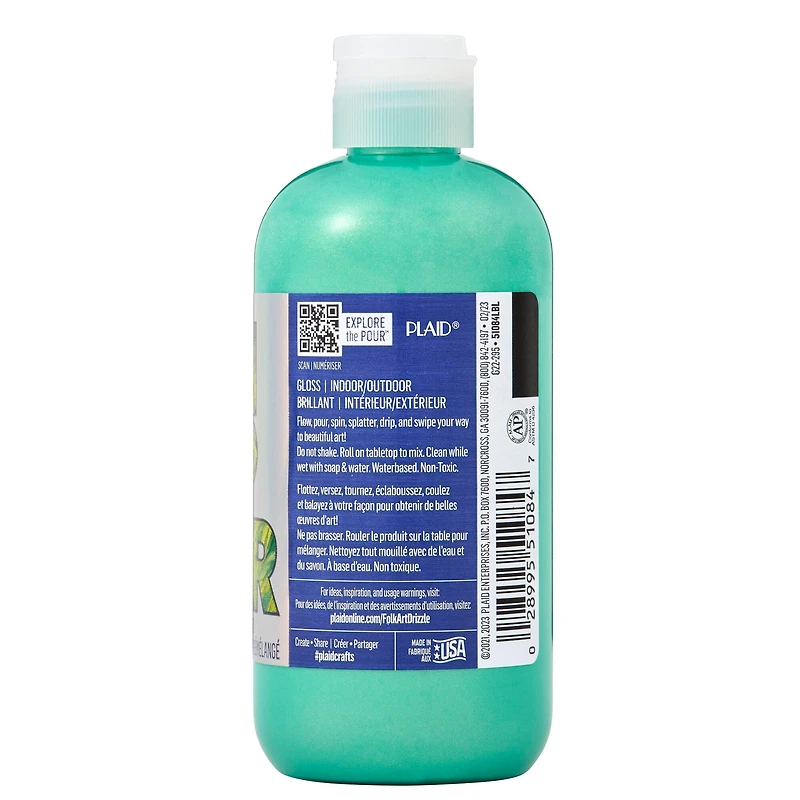 FolkArt® Drizzle™ Pre-Mixed Acrylic Pouring Paint