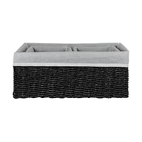 Paper Rope Wicker Basket Set