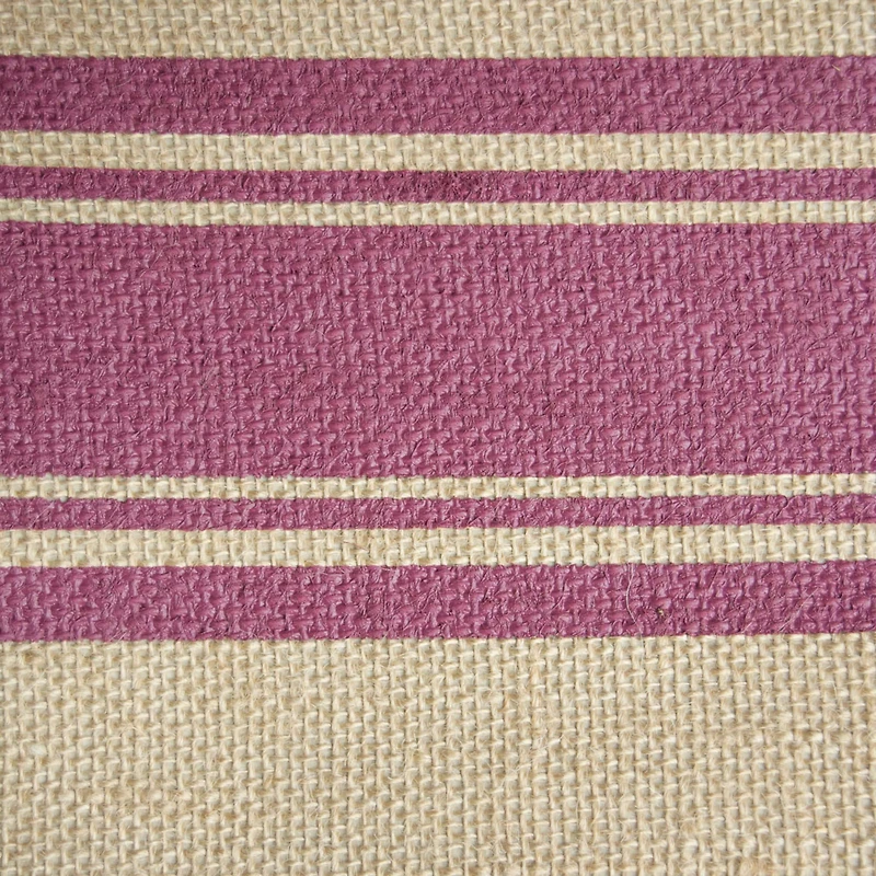 DII® 12" Border Wine Rectangle Burlap Bin