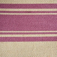 DII® 12" Border Wine Rectangle Burlap Bin