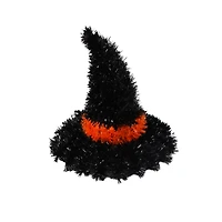5" Black & Orange Tinsel Witch Hat by Ashland®