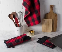 DII® Red Buffalo Check Dishtowel (Set of 3)