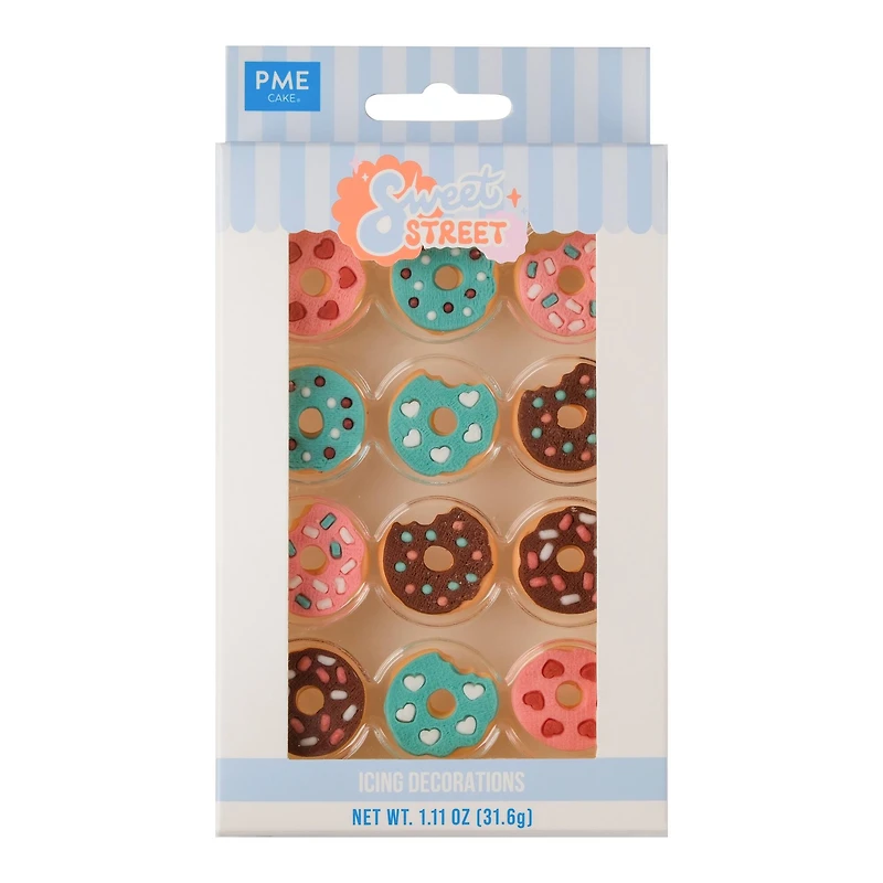 PME Cake Sweet Street® Donuts Icing Decorations