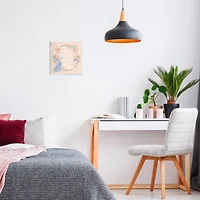 Stupell Industries Bunny Kisses Easter Wishes Wall Plaque Art