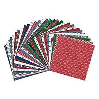 12" x 12" Peppermint Plaid Paper Pad, 90 Sheets by Recollections™