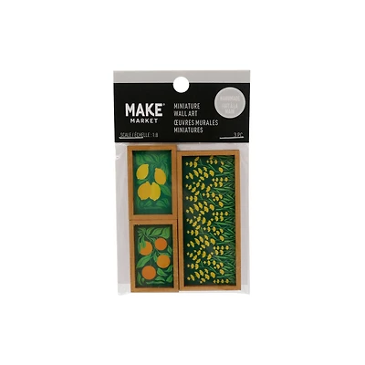 Miniature Lemon Wall Art Set by Make Market®